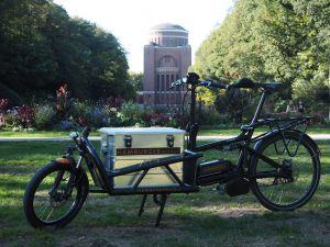 schneller beim Kunden in Hamburg mit dem Lastenrad