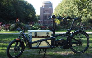 schneller beim Kunden in Hamburg mit dem Lastenrad