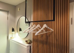 moderne Garderobe im Flur vom Tischler in Hamburg – Hamburger Möbel