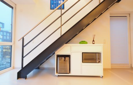 rollbarer Küchenblock als Ergänzung © Tischlerei Hamburger Möbel