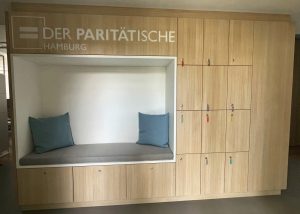 Ausbau eines Open-Space-Büros in Hamburg